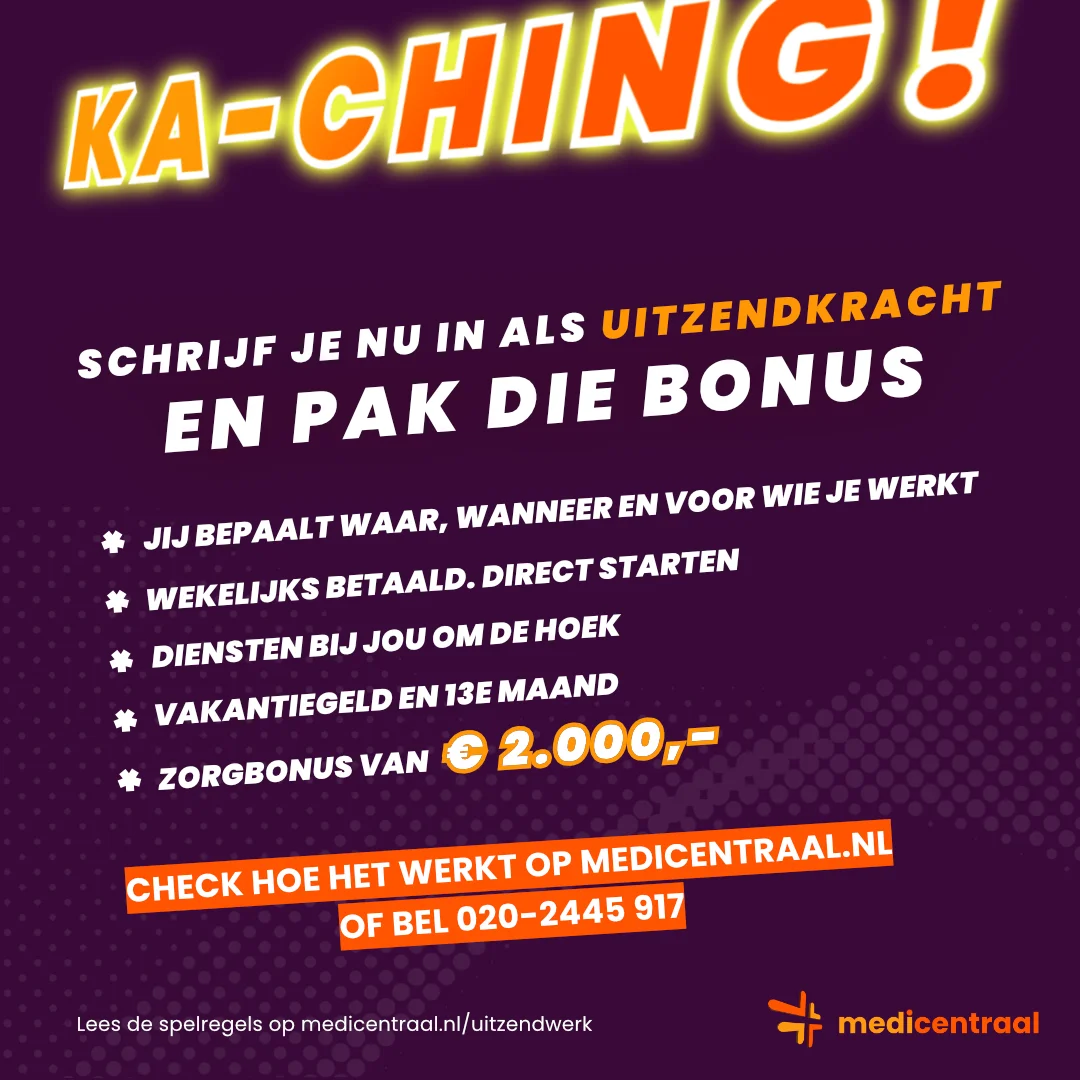 Pak die zorgbonus van € 2.000,- Pak die zorgbonus van € 2.000,-